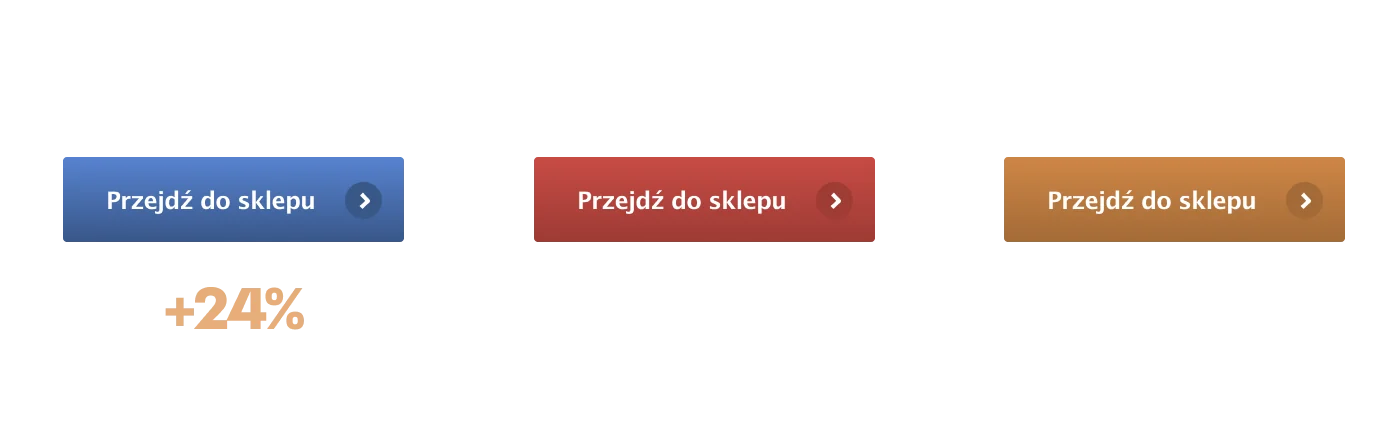 The buttons used in the test. Blue increased conversion by 24%.